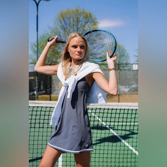 NWT Vuori Volley Dress in Azure Size M